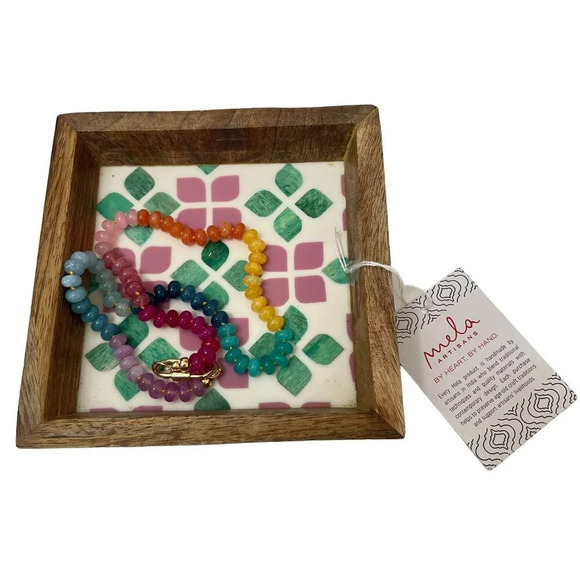 Inlaid Trinket Jewelry Tray - Picture 4 of 5